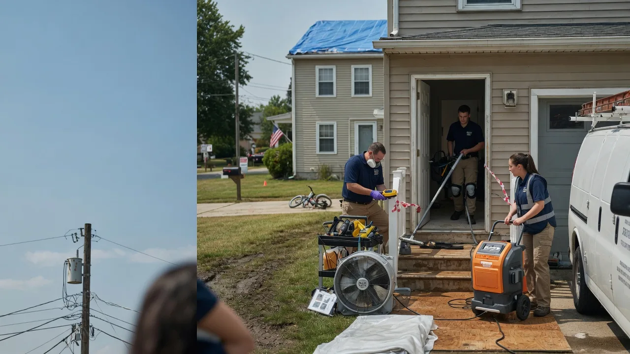 Water Damage Repair in Round O, SC near me